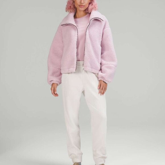 Lululemon Cinchable Fleece Zip-Up - Picture 5 of 7
